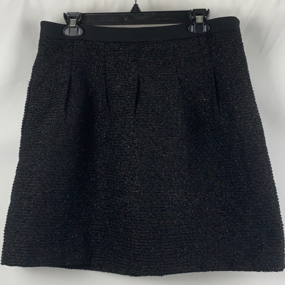 LOFT | Black Sparkly Skirt | Women’s Mini Skirt | Size 8